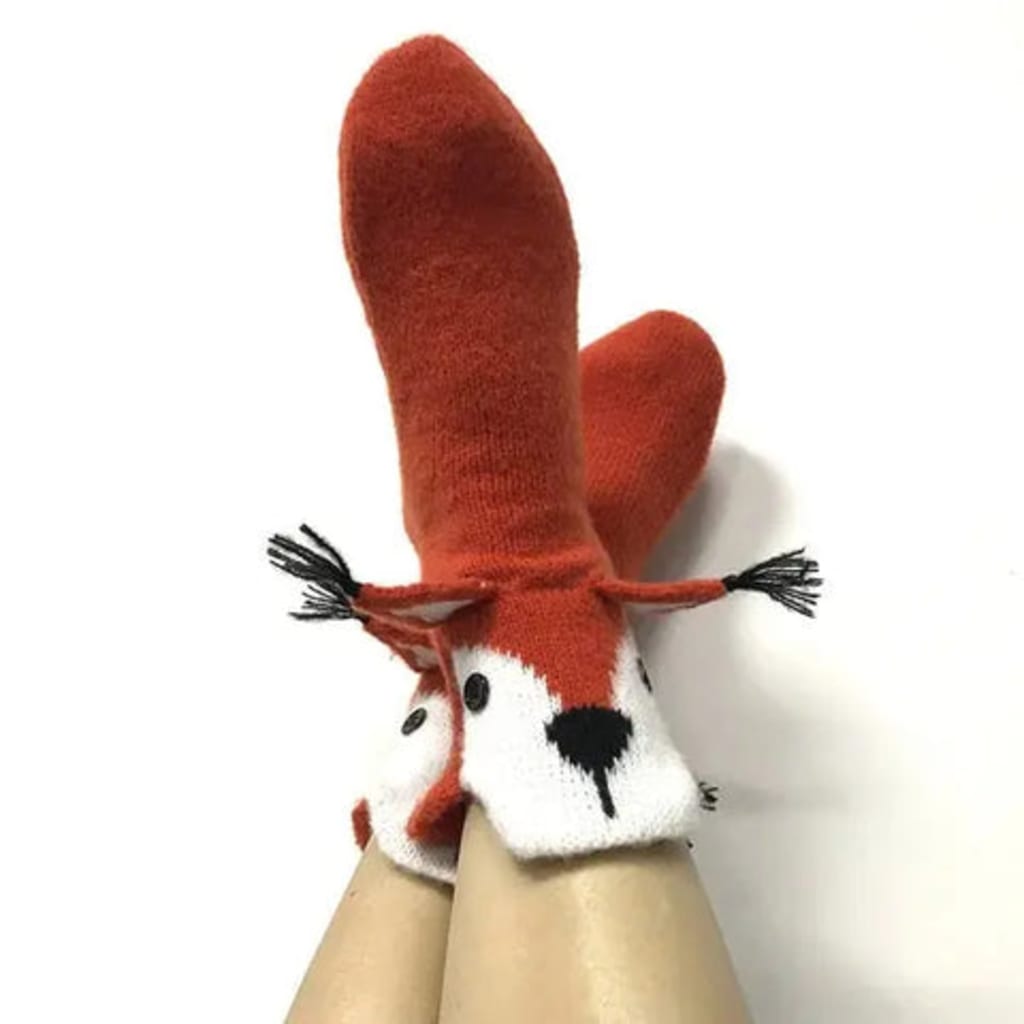 Sockvert 3D Knit Crocodile Socks