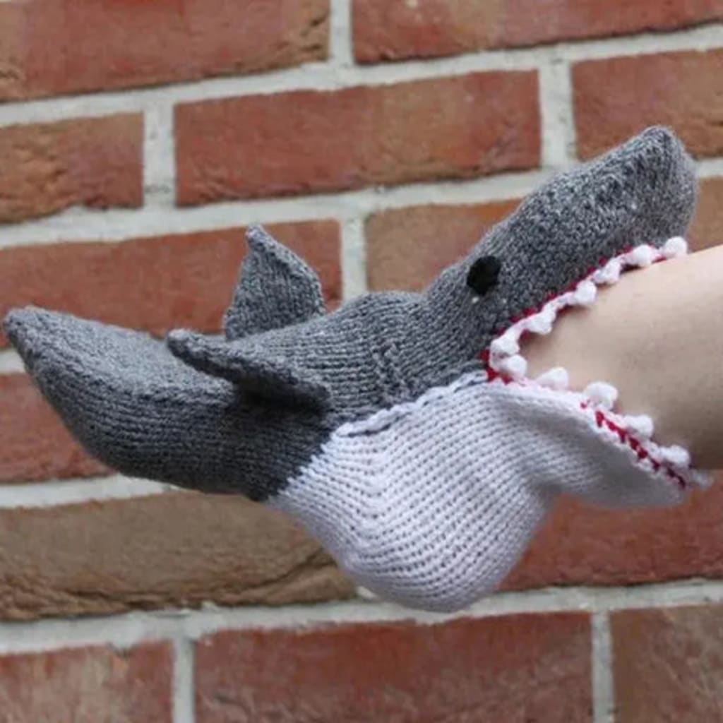Sockvert 3D Knit Crocodile Socks
